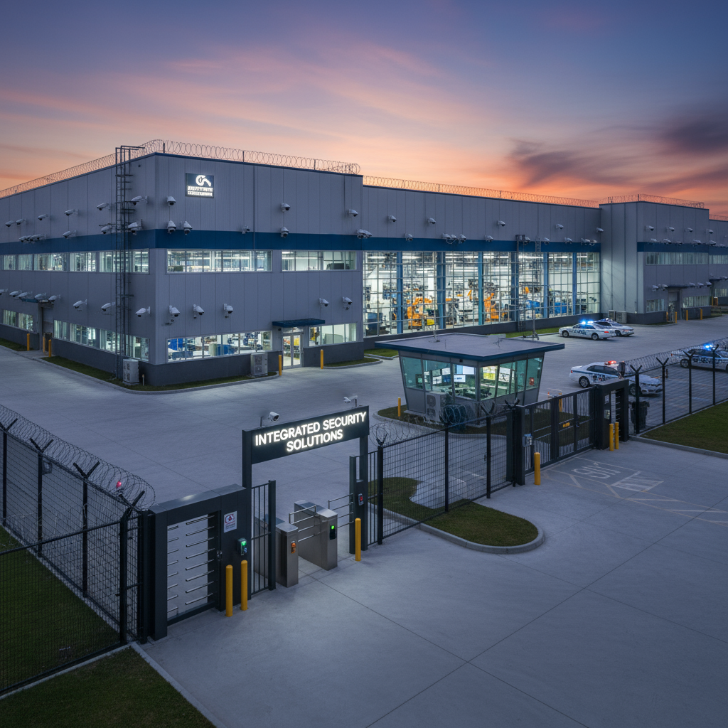 نظام أمني صناعي متكامل